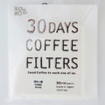 30days coffee filters
